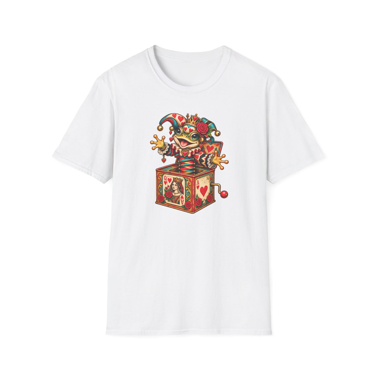 Queen of Hearts Toad in a Box T-Shirt