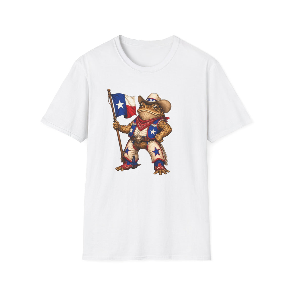 T-shirt unisex Texas Toad Mascot Softstyle