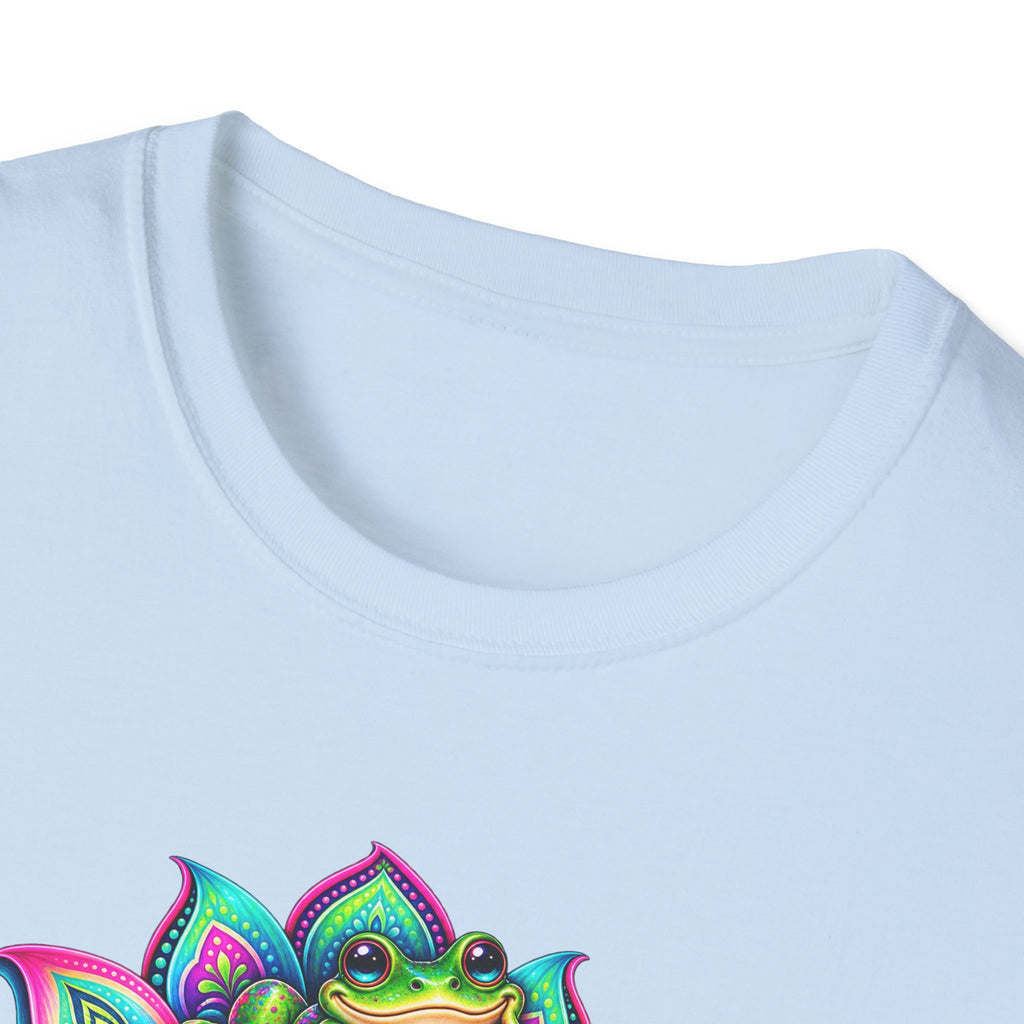 Mandala flower toad Unisex Softstyle T-Shirt