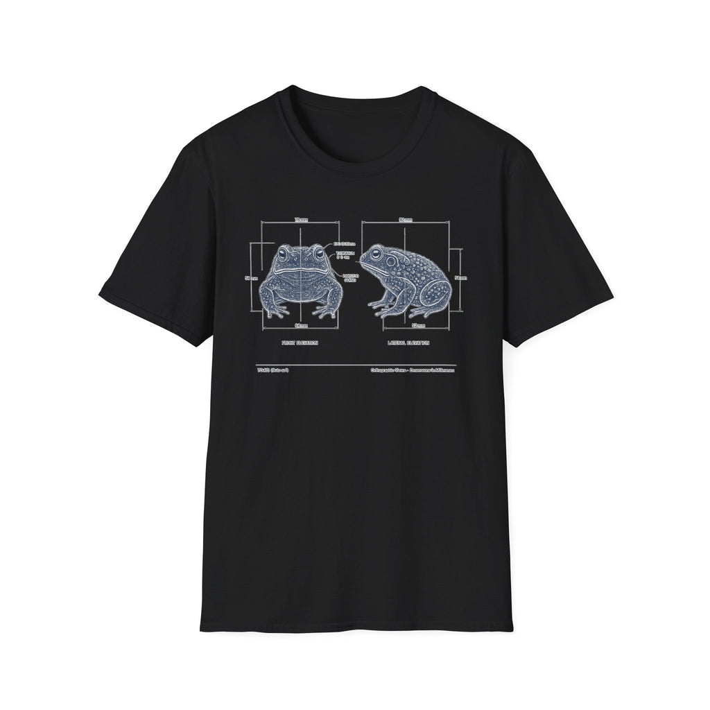 Blue Print Toad Unisex Softstyle T-Shirt
