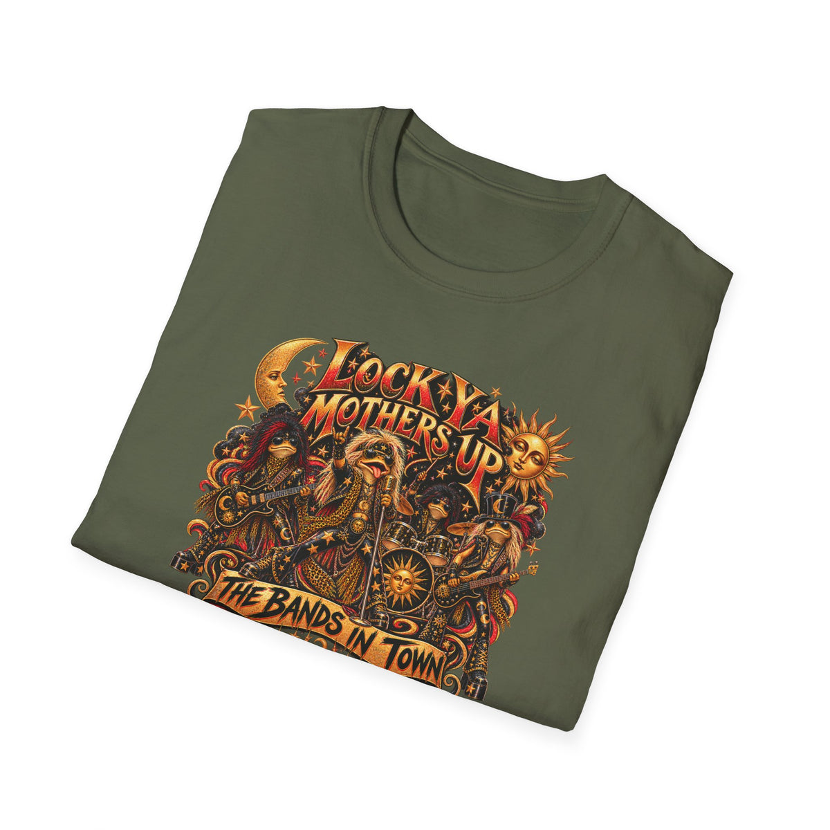Too Weird to Blend In | Croaking Toad T-Shirt