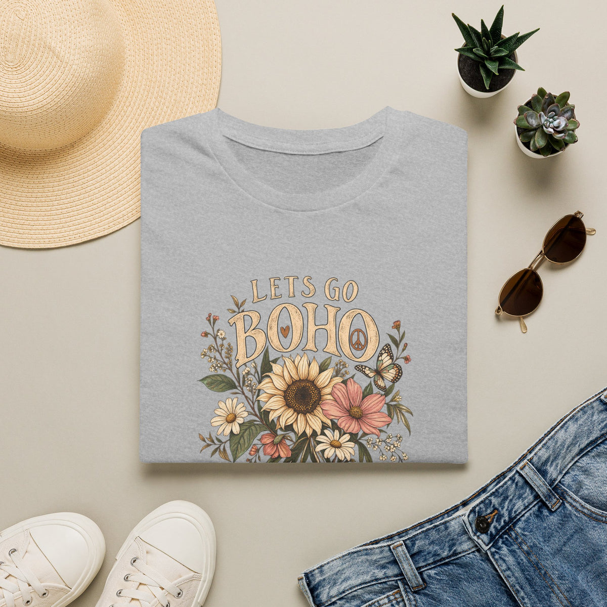 Lets Go BohoUnisex Softstyle T-Shirt