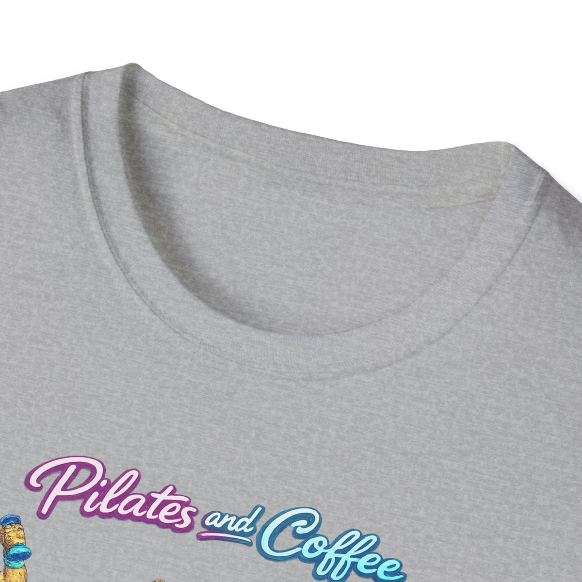 Pilates & Coffee Toads Unisex Softstyle T-Shirt