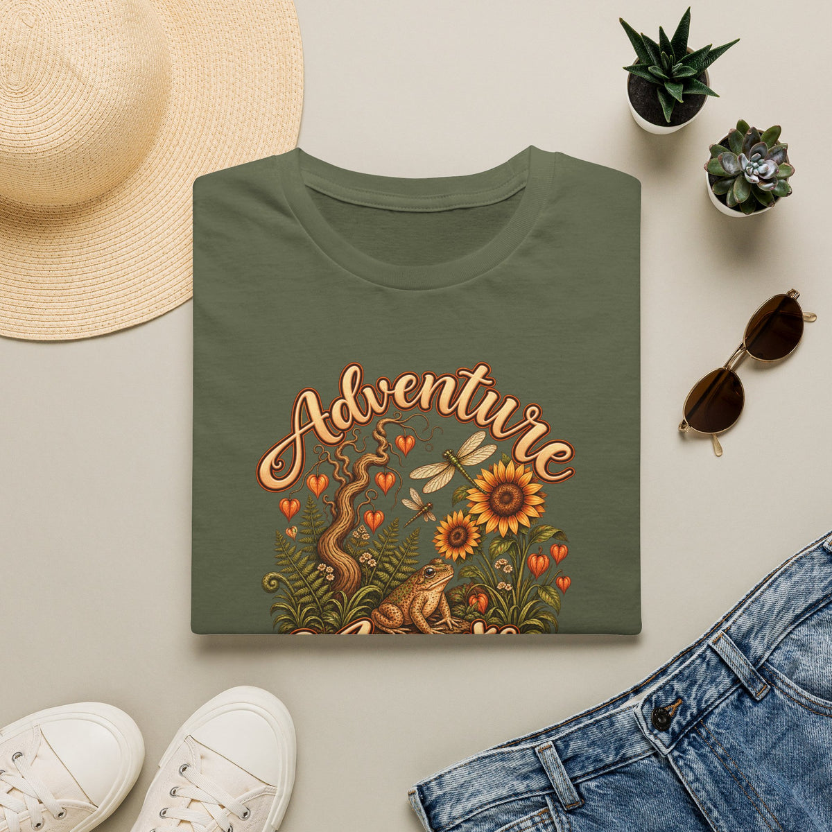 Adventure Awaits Unisex Softstyle T-Shirt