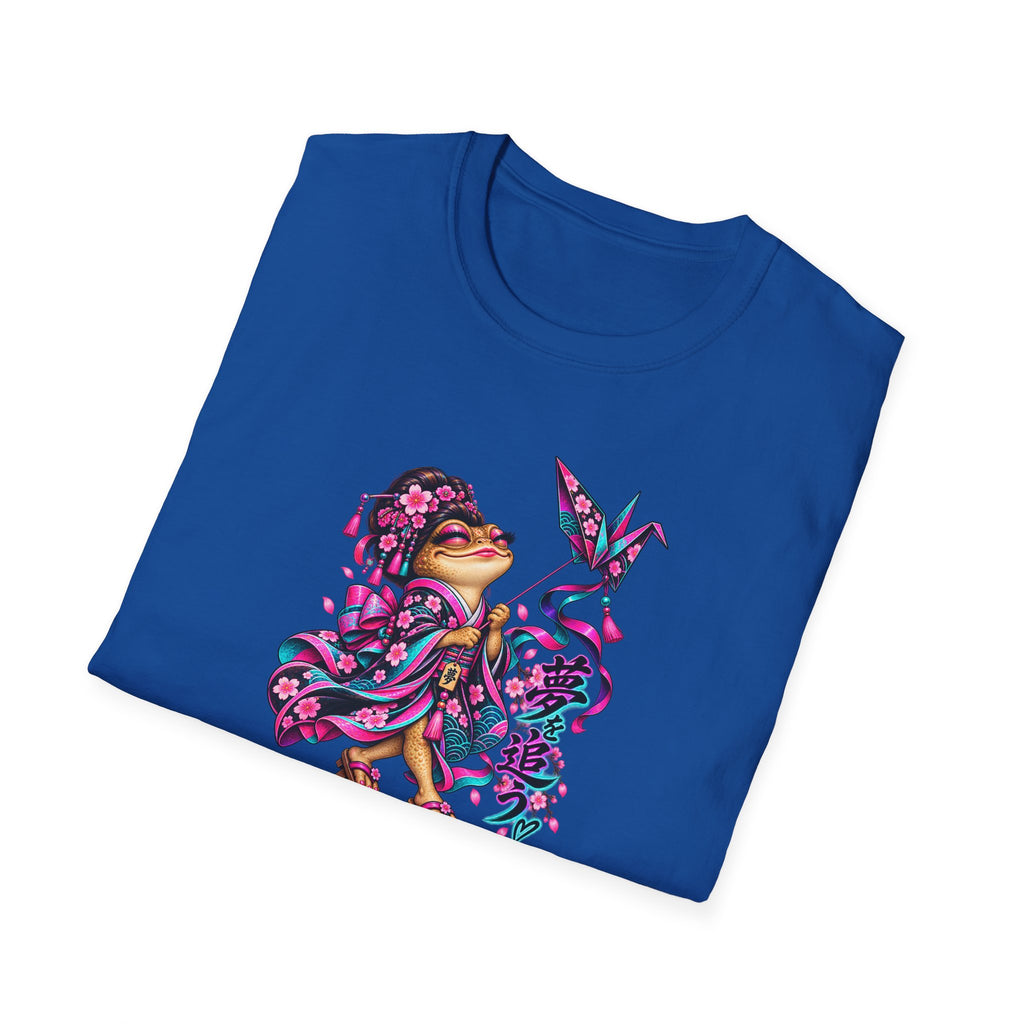 Kite Flying Toad Unisex Softstyle T-Shirt