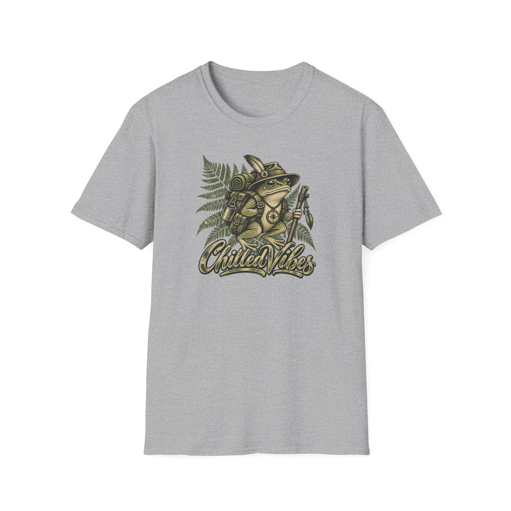 Chilled Vibes hiking Toad Unisex Softstyle T-Shirt