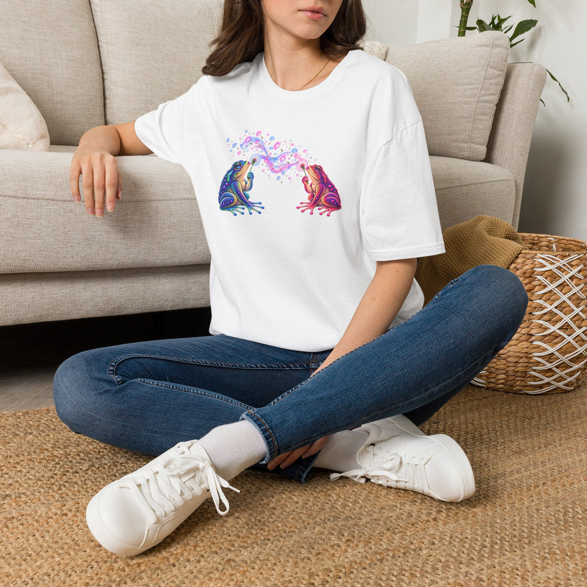 Dandelion Love Toads Unisex Softstyle T-Shirt