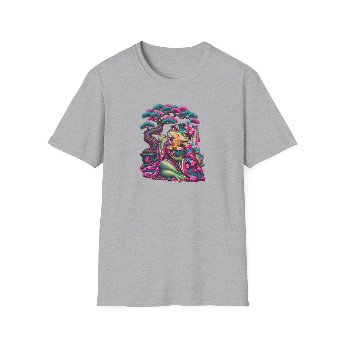 Bonsai ramen Toad Unisex Softstyle T-Shirt