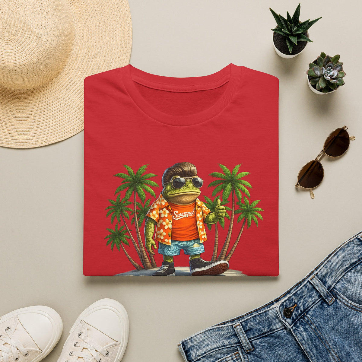Cool Swampel Toad Unisex Softstyle T-Shirt