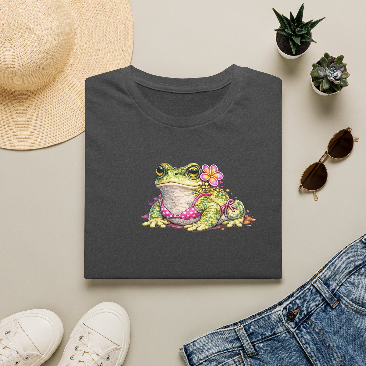 Pink Polka Dot Toadette Unisex Softstyle T-Shirt