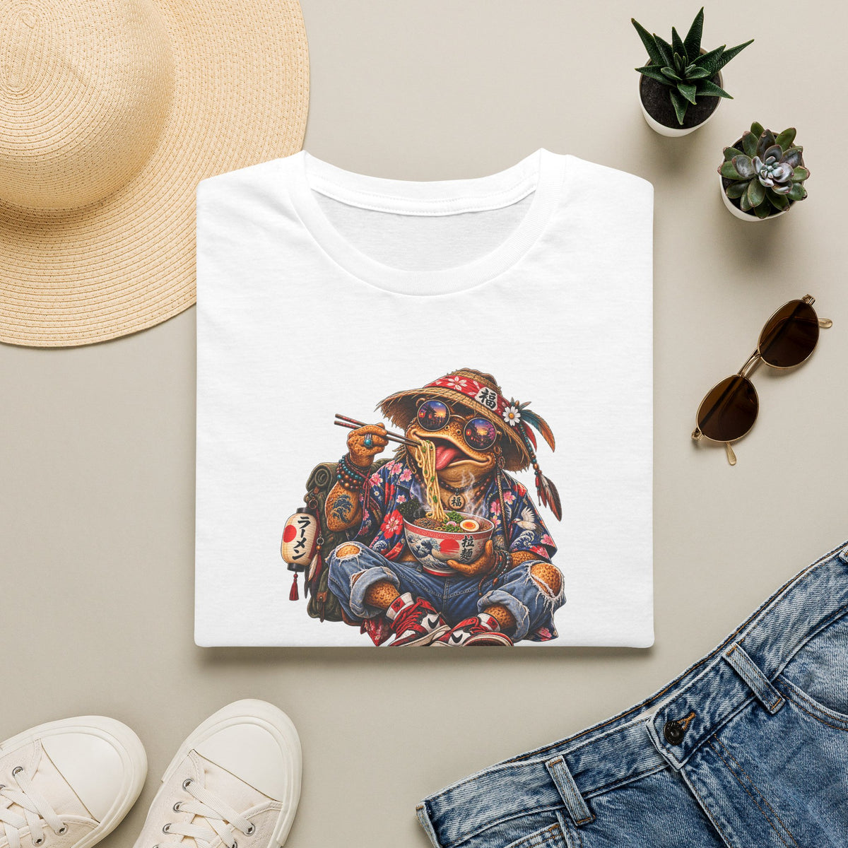 Noodle Bowl Toad Unisex Softstyle T-Shirt