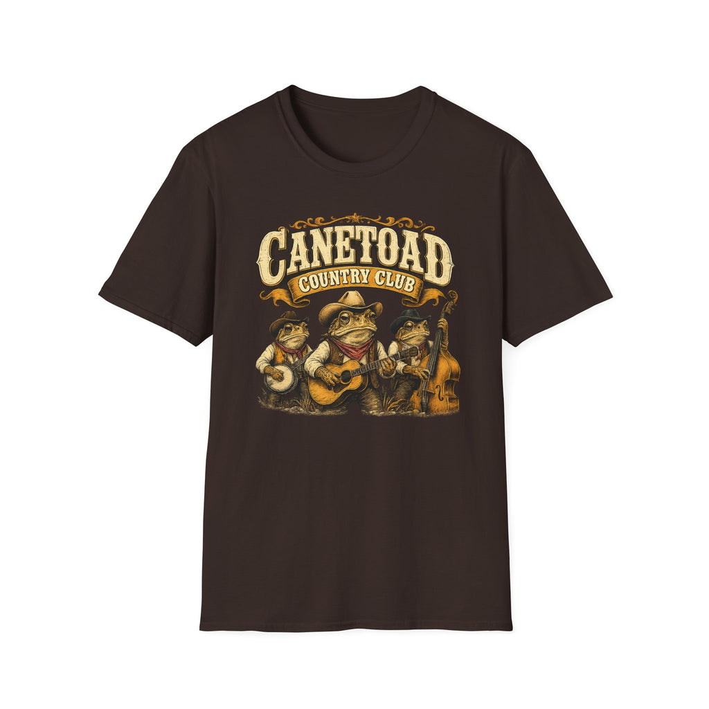 Canetoad Countryclub Unisex Softstyle T-Shirt