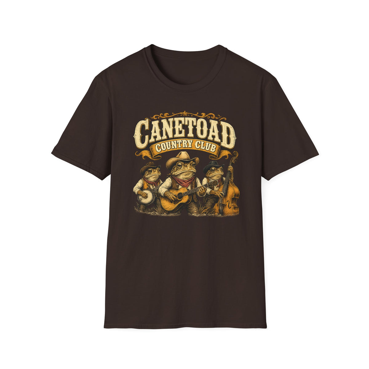 Canetoad Countryclub Unisex Softstyle T-Shirt