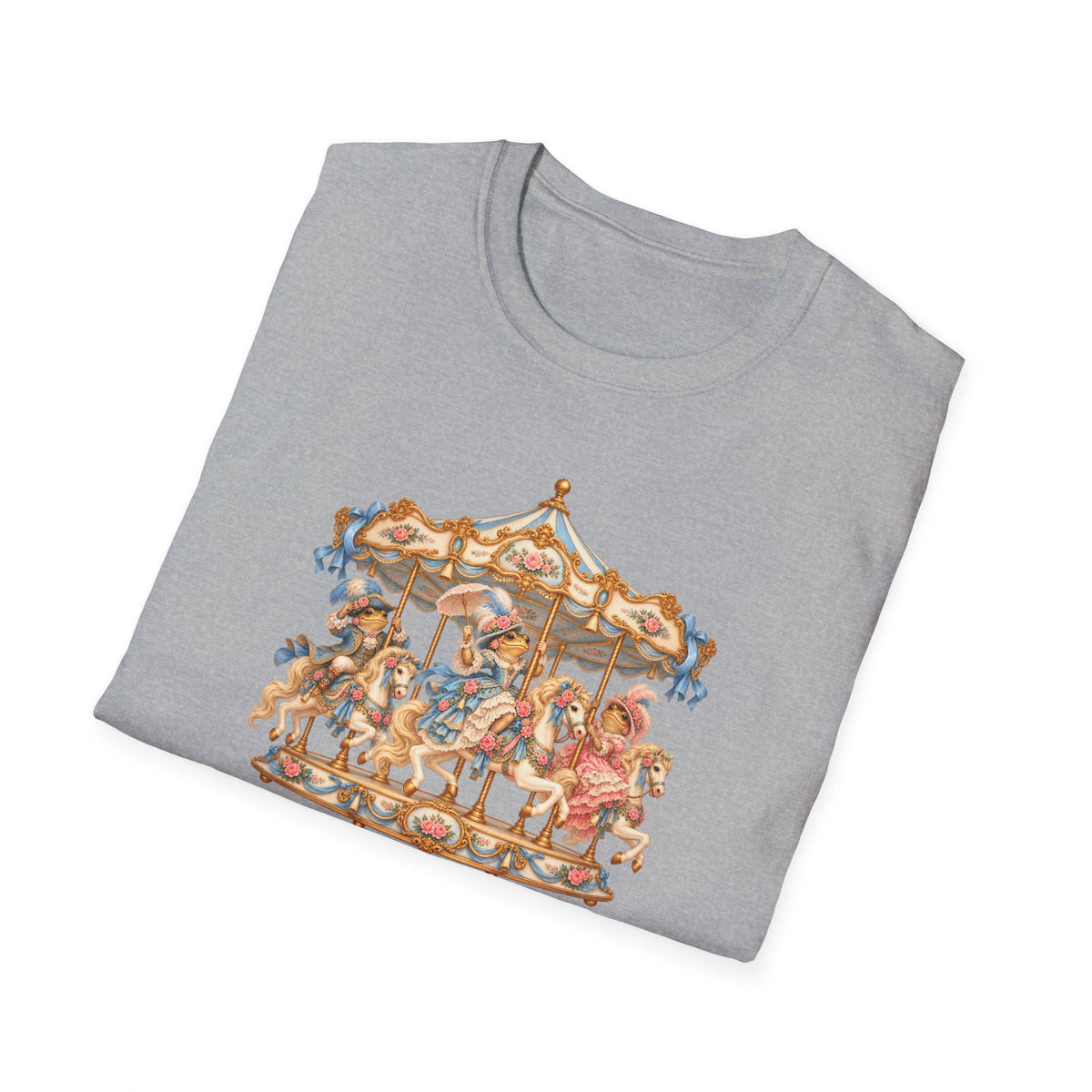 Vintage French Toads on Carousel T-Shirt