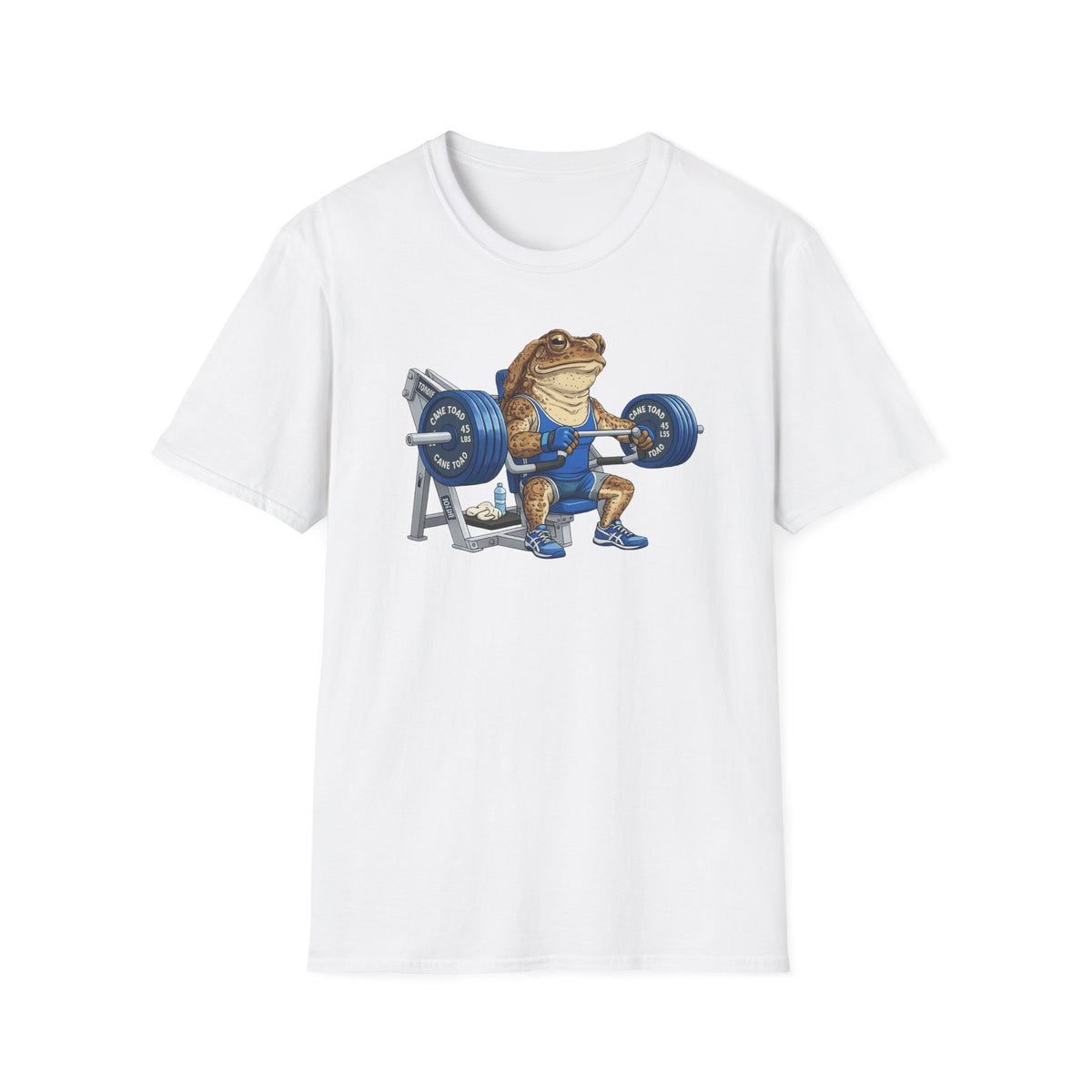 Gym Junkie Toad Unisex Softstyle T-Shirt