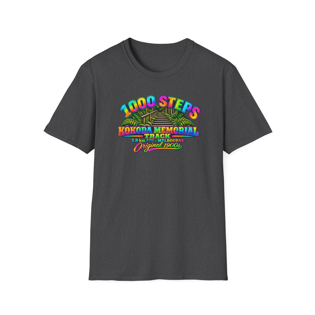 1000 Steps Kokoda Memorial Track Unisex Softstyle T-Shirt
