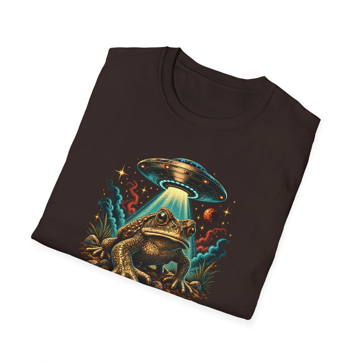 UFO Toad T-Shirt | Funny UFO & Toad Graphic Tee