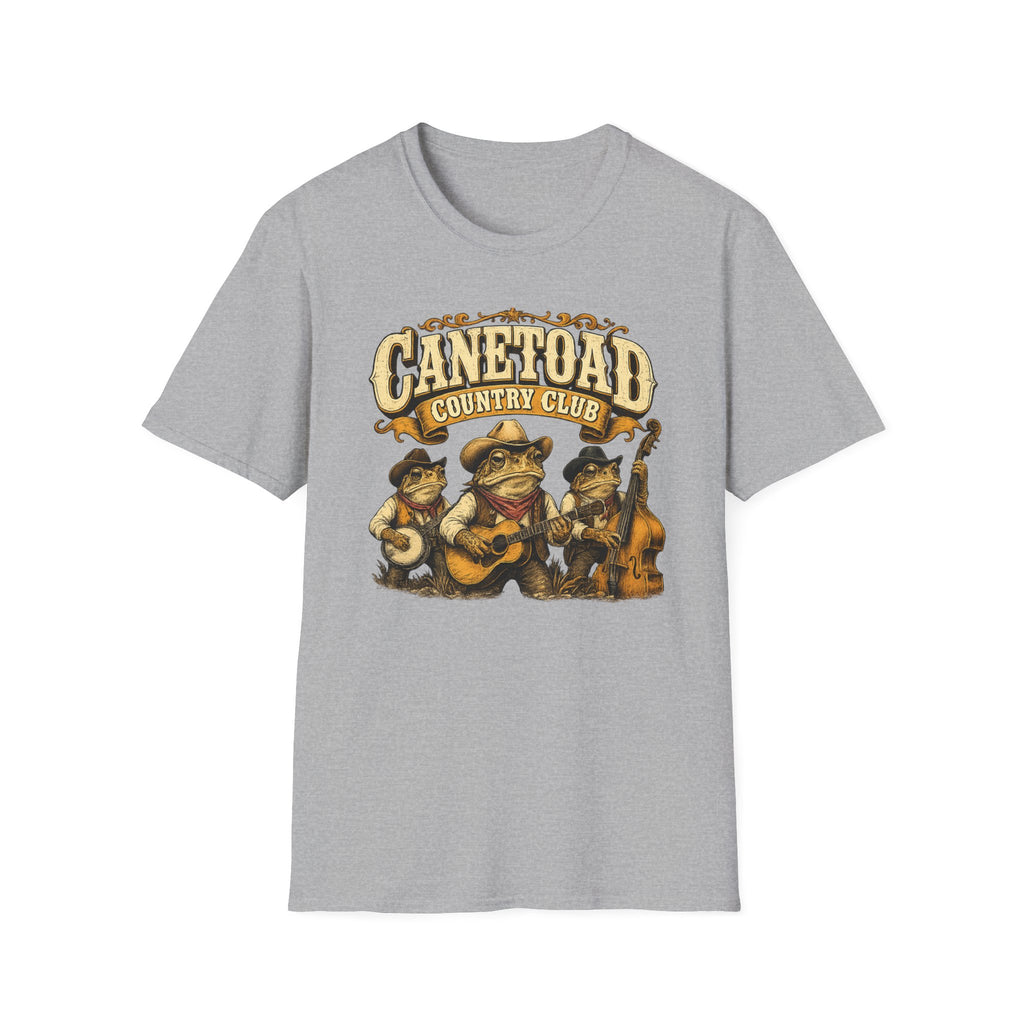 Canetoad Countryclub Unisex Softstyle T-Shirt