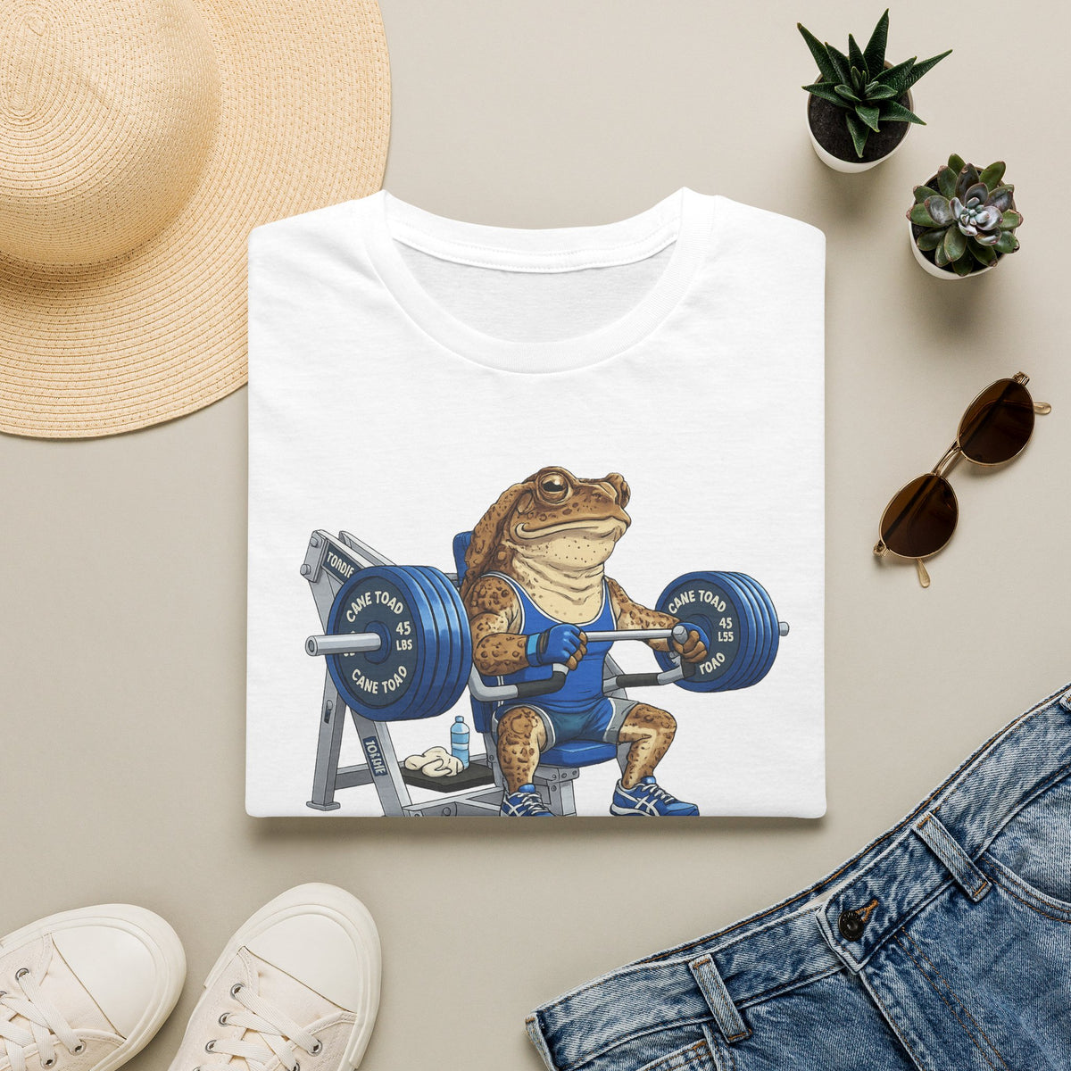 Gym Junkie Toad Unisex Softstyle T-Shirt
