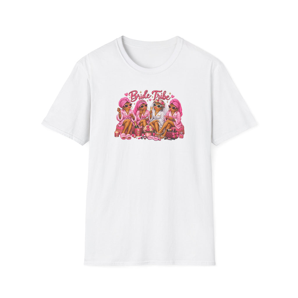 Bride Tribe Toads Unisex Softstyle T-Shirt