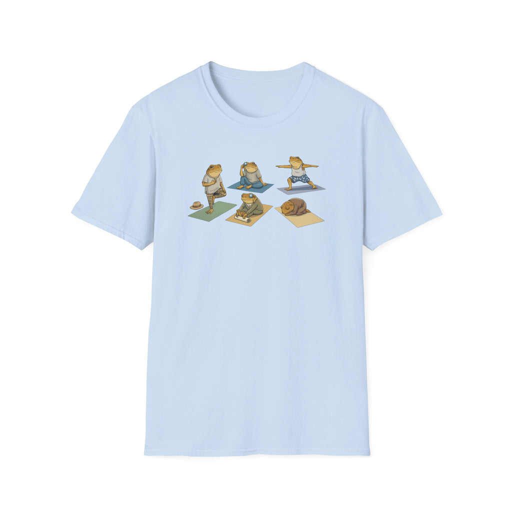 Yoga Zen Kröten Unisex Softstyle T-Shirt