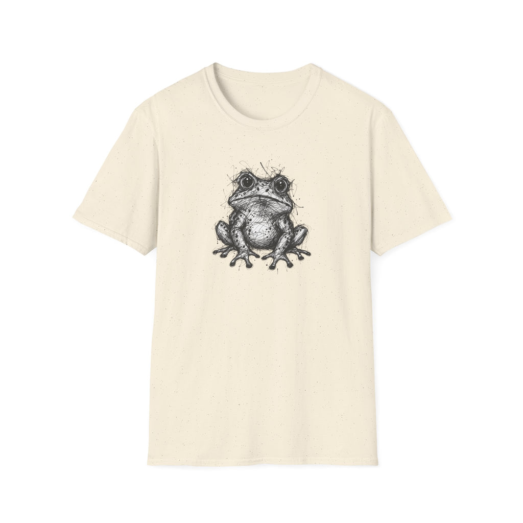 Scribble Toad Unisex Softstyle T-Shirt