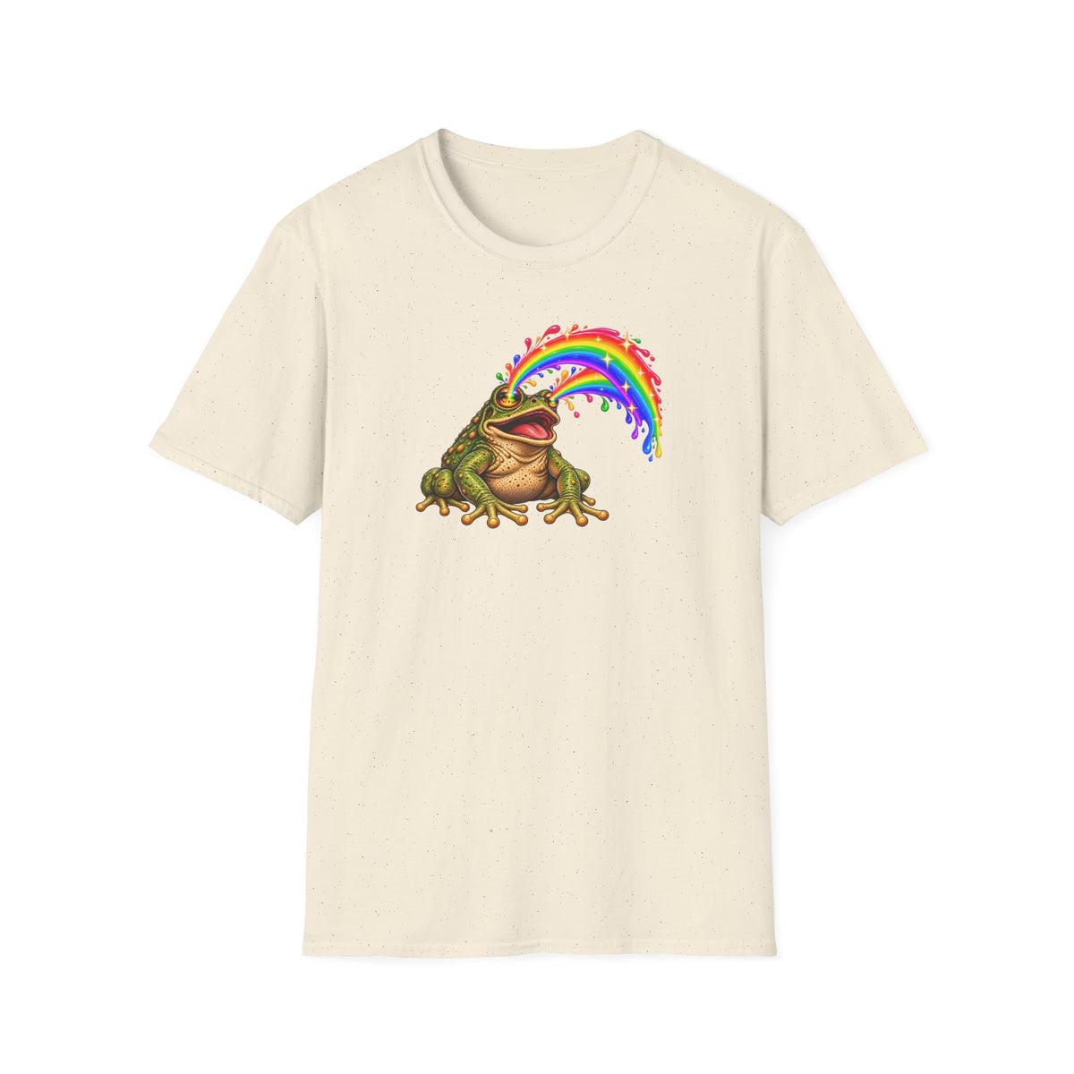 Rainbow Toad Unisex Softstyle T-Shirt