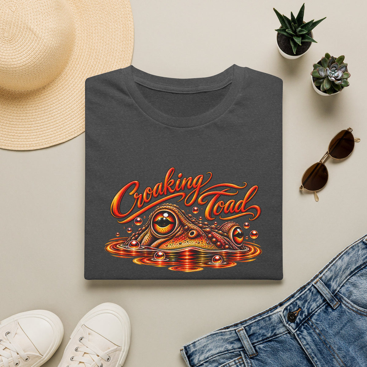 Croaking Toad Unisex Softstyle T-Shirt