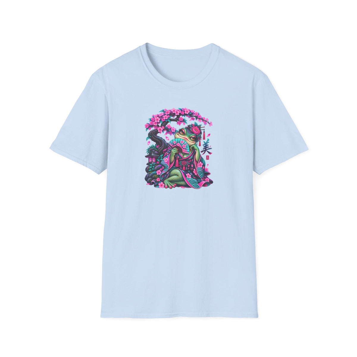 Cherry blossom Toad Unisex Softstyle T-Shirt