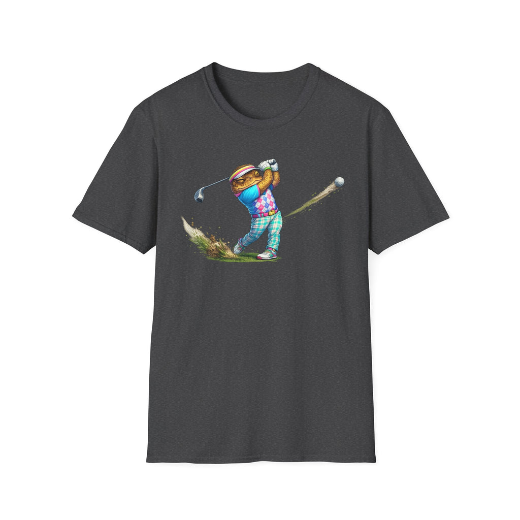 T-Shirt Unisex Morbida "Golf Pro Toad"