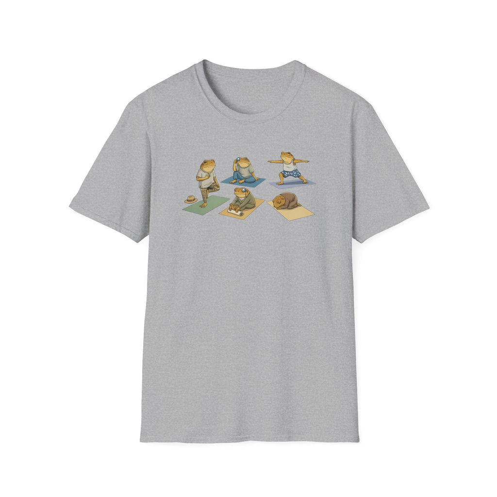 Yoga Zen Kröten Unisex Softstyle T-Shirt
