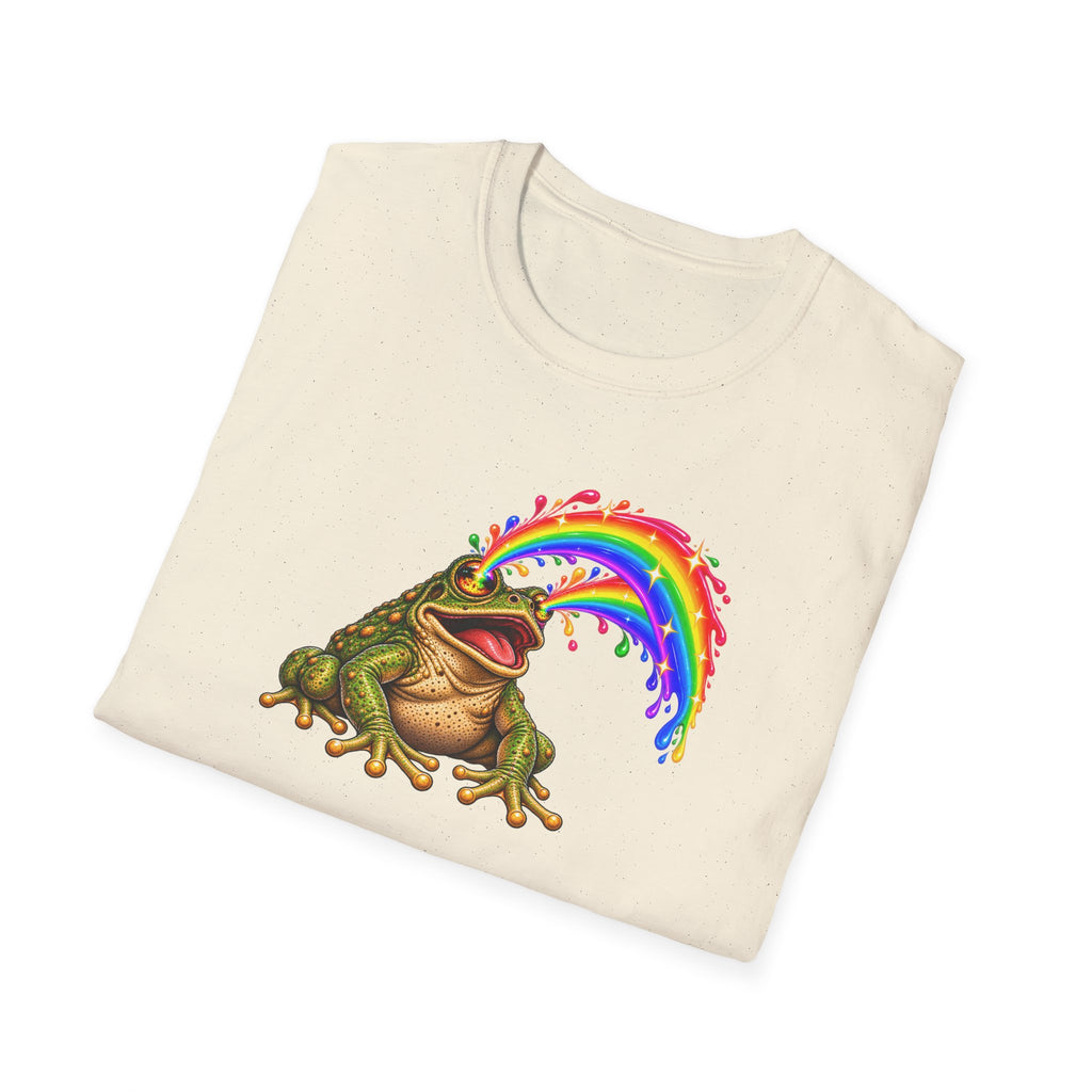 Rainbow Toad Unisex Softstyle T-Shirt