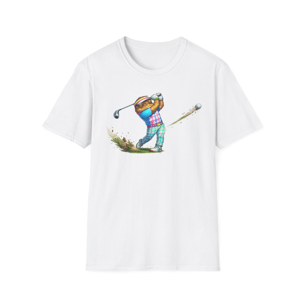 T-Shirt Unisex Morbida "Golf Pro Toad"