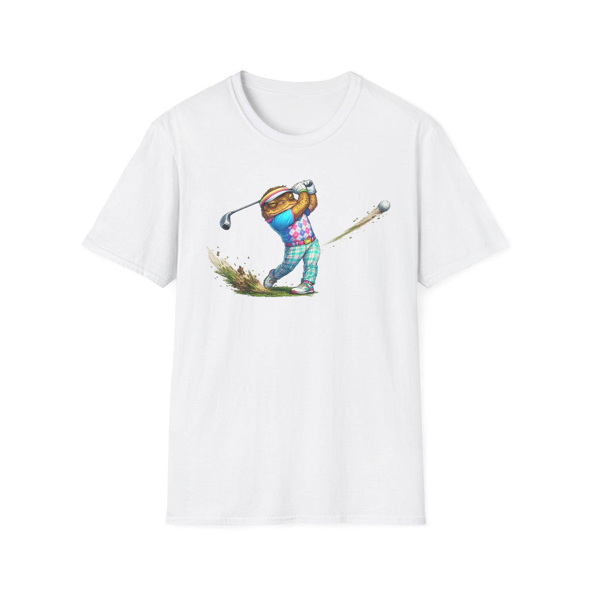 Golf Pro Toad Unisex Softstyle T-Shirt