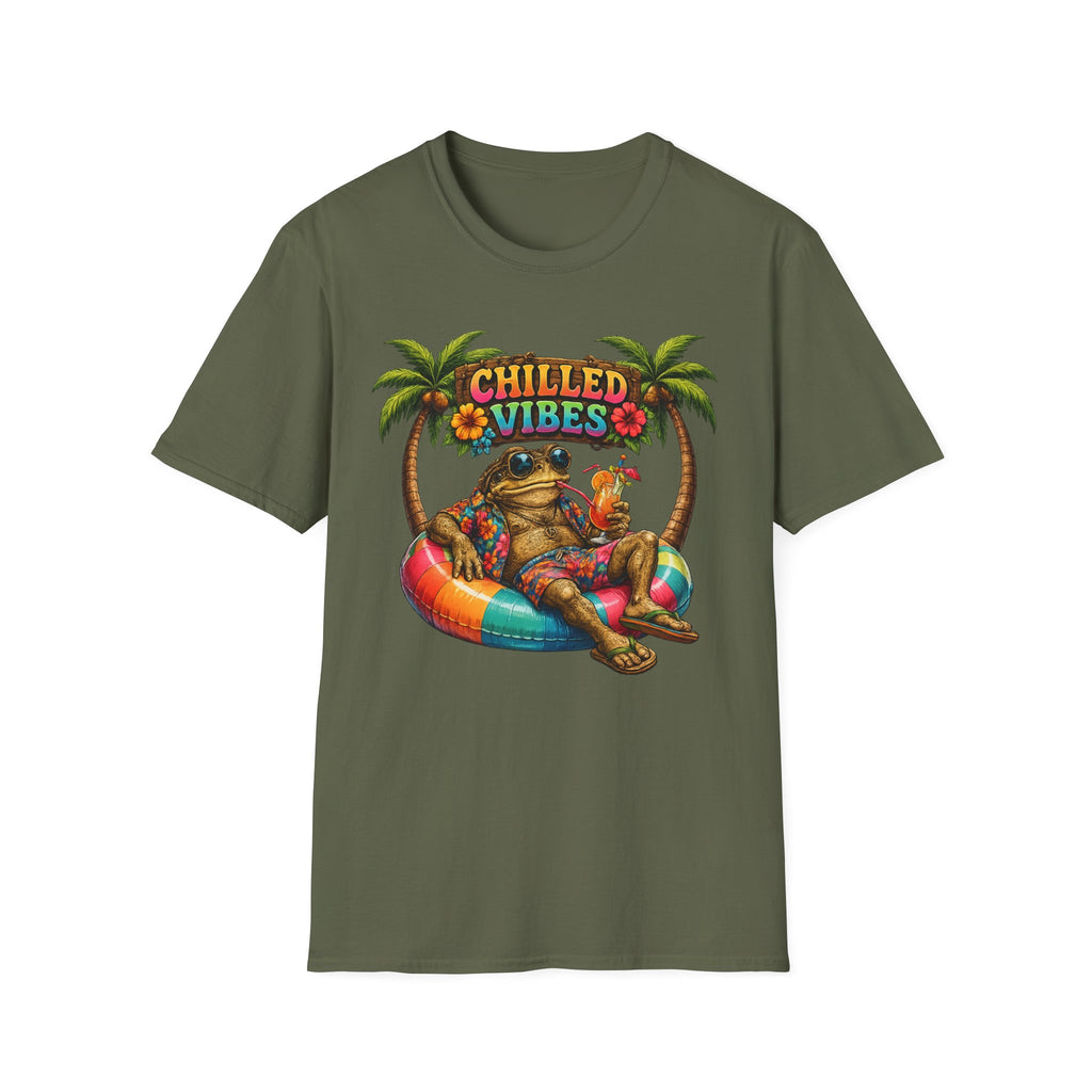 Chilled Vibes Toad Unisex Softstyle T-Shirt