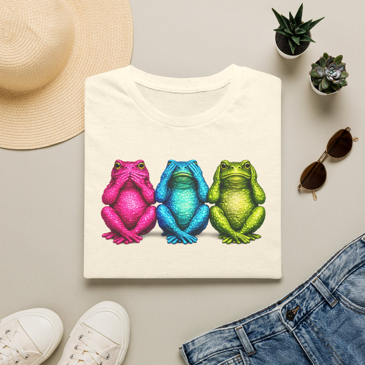 3 Wise Toads Unisex Softstyle T-Shirt
