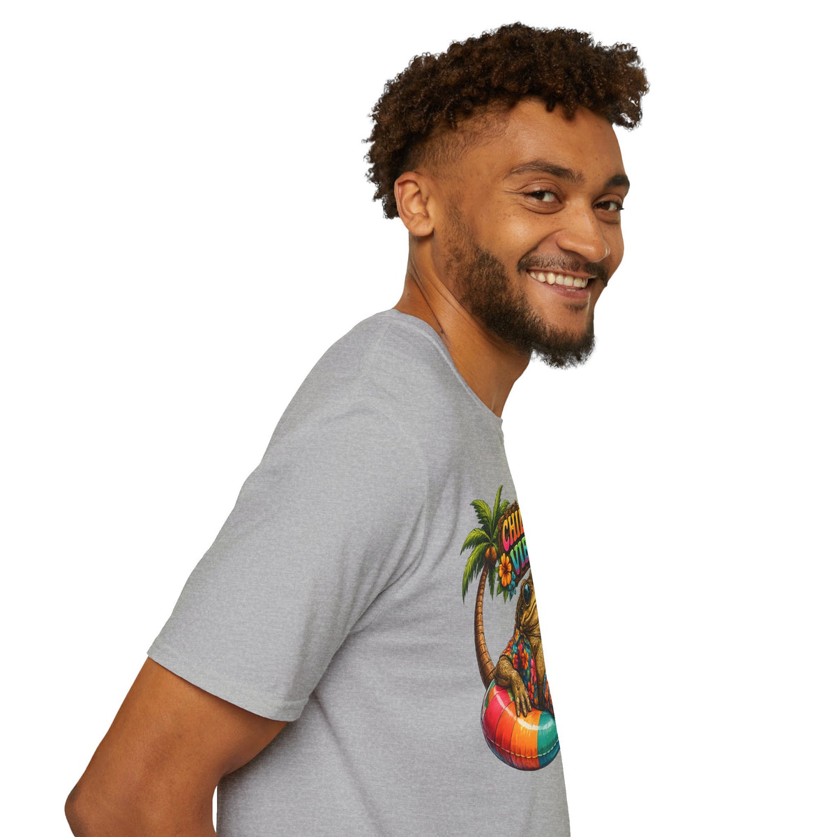 Chilled Vibes Toad Unisex Softstyle T-Shirt