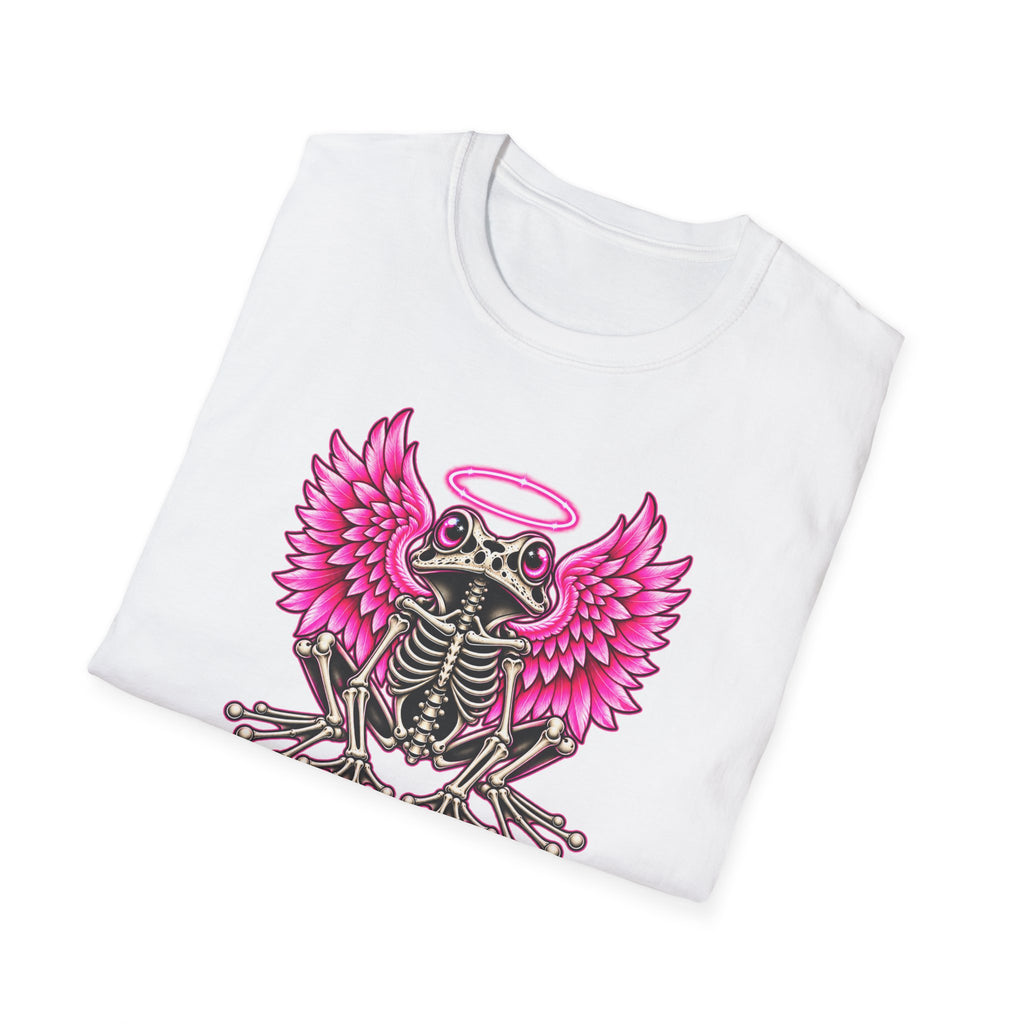 Halo & Flower Angel Skeleton Toad Tee