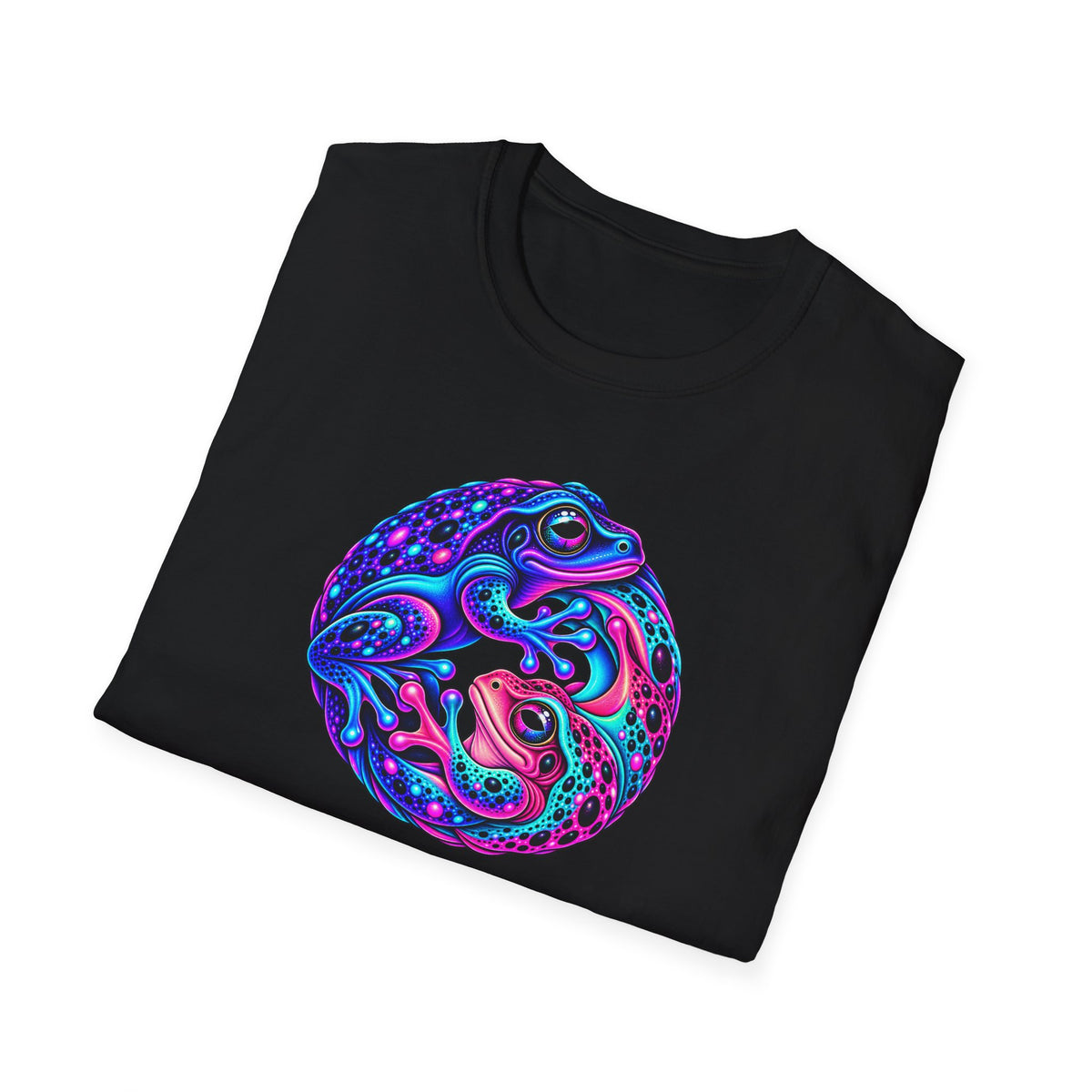 Yinh and Yang Toads Unisex Softstyle T-Shirt