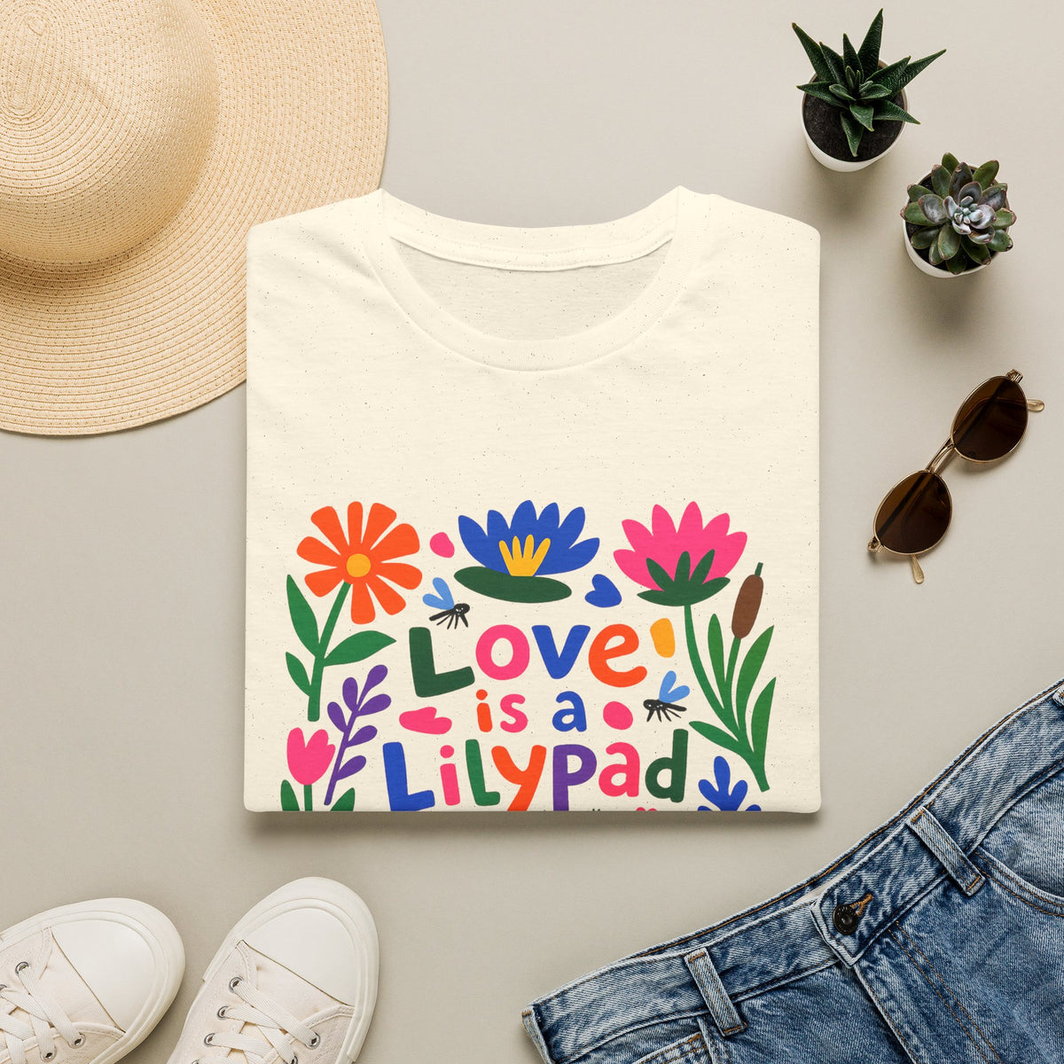 Love is a Lilypad Unisex Softstyle T-Shirt