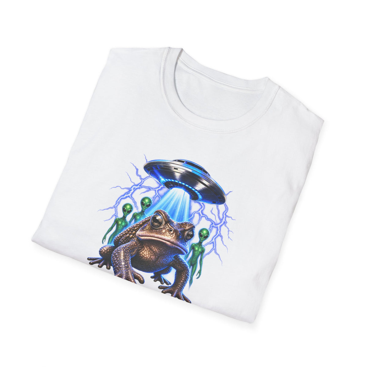 Alien Toad Unisex Softstyle T-Shirt
