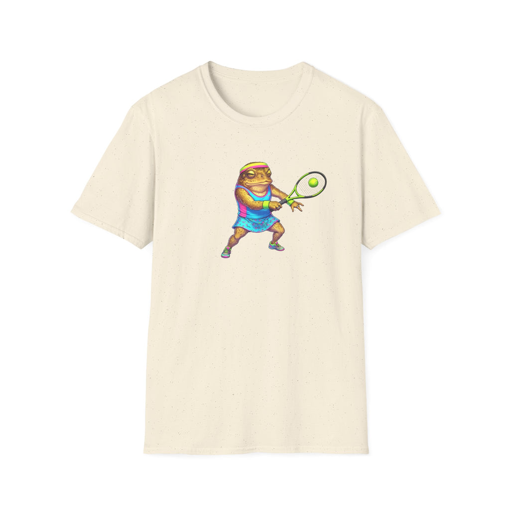 Tennis-Kröte Unisex Softstyle T-Shirt