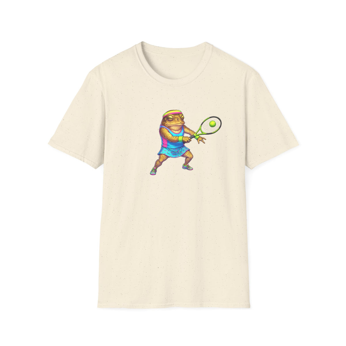 Tennis-Kröte Unisex Softstyle T-Shirt