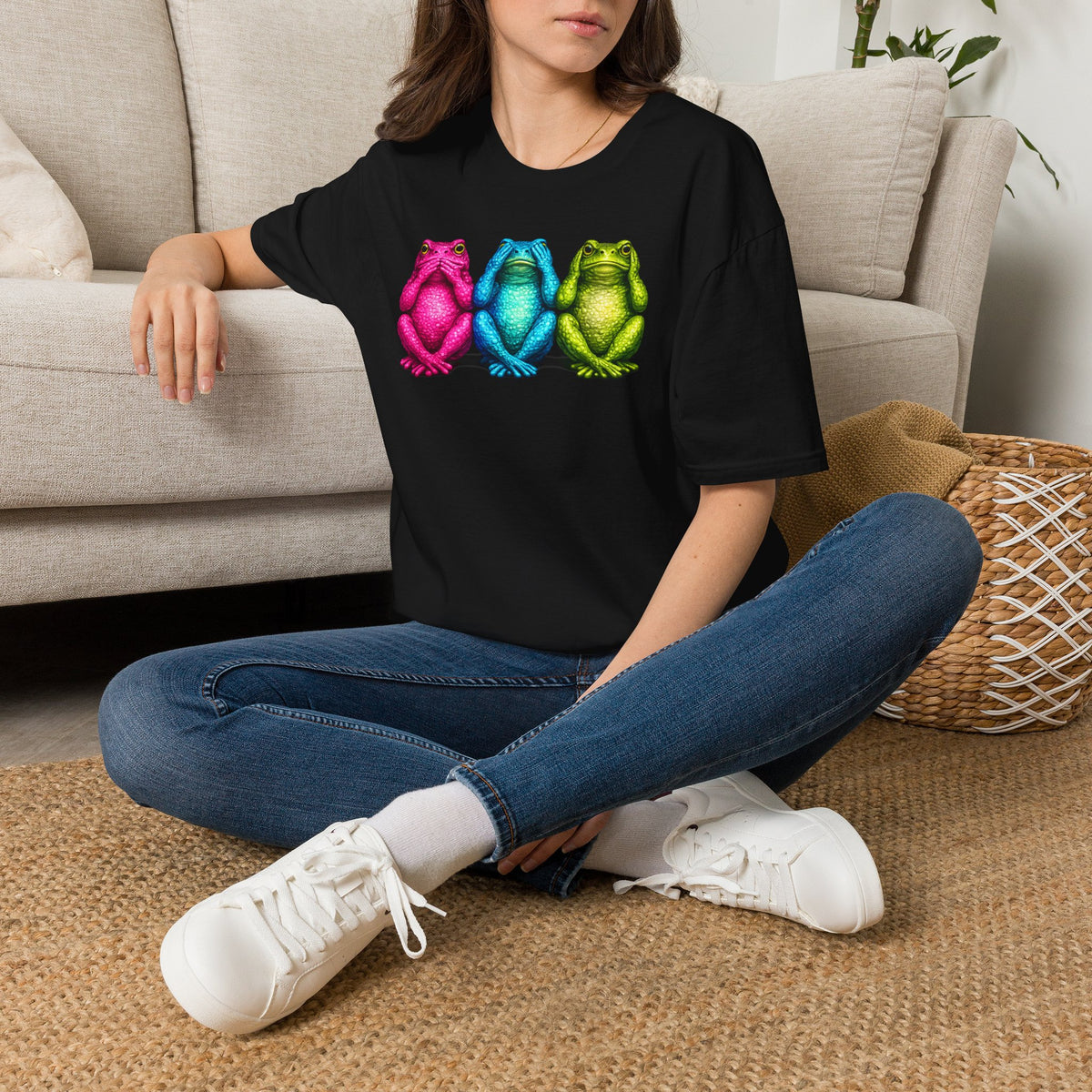 3 Wise Toads Unisex Softstyle T-Shirt