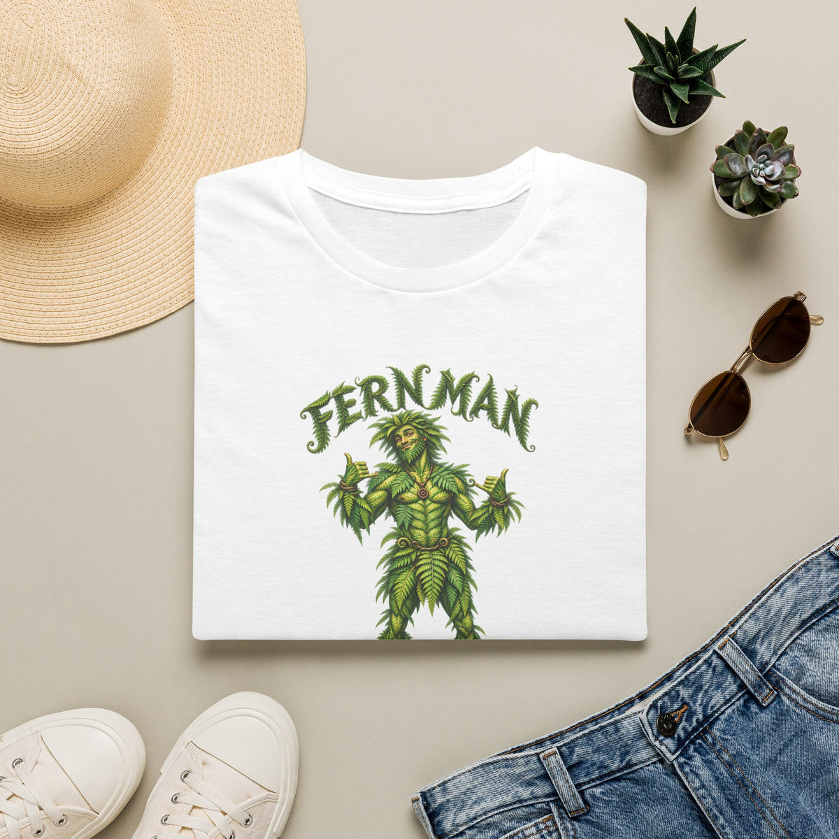 Fern Man Unisex Softstyle T-Shirt