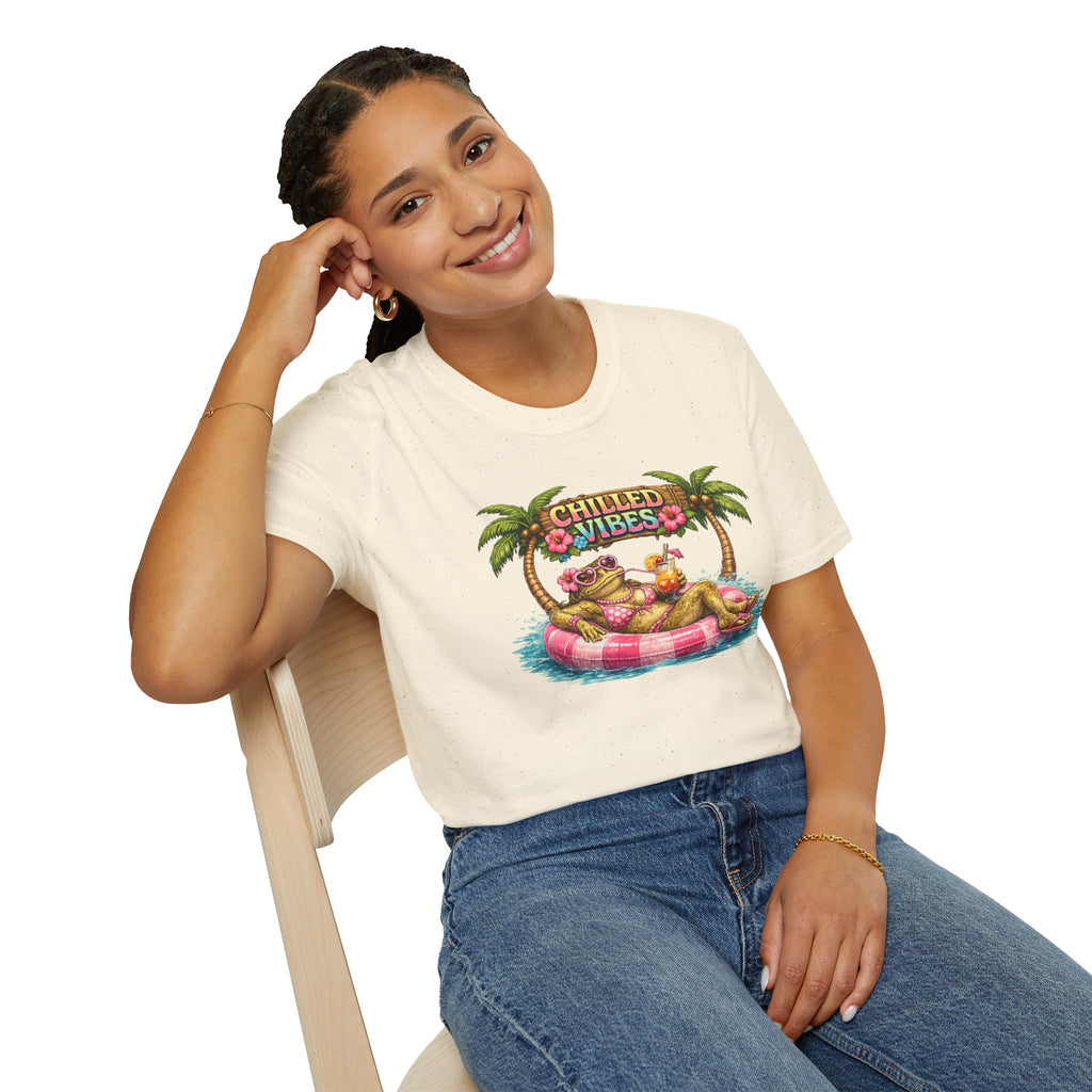 Chilled Vibes Toad Unisex Softstyle T-Shirt