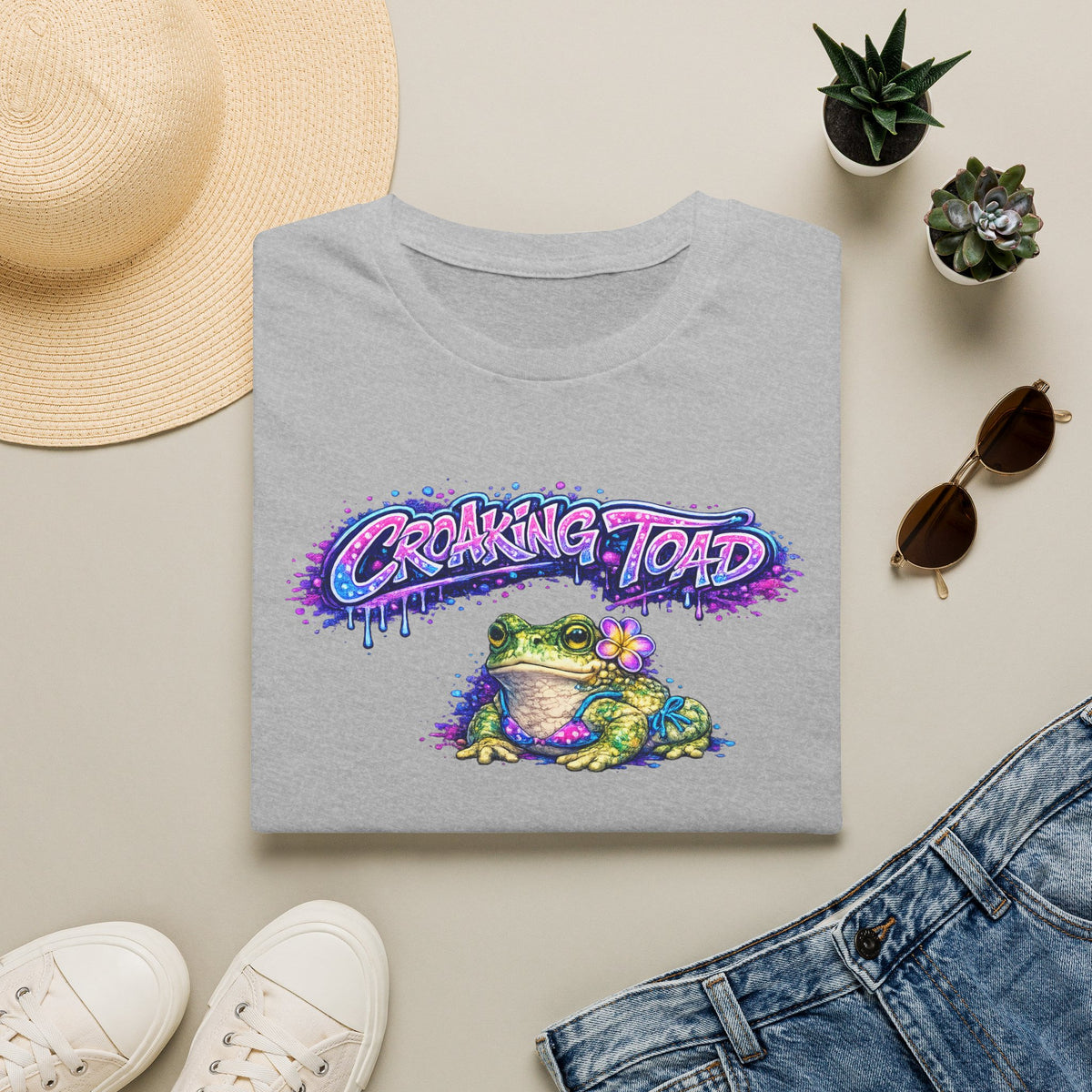 Croaking Toad Unisex Softstyle T-Shirt