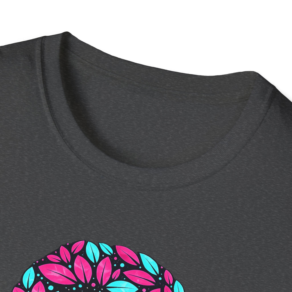 Unisex Softstyle T-Shirt „Blättrige Kröte“
