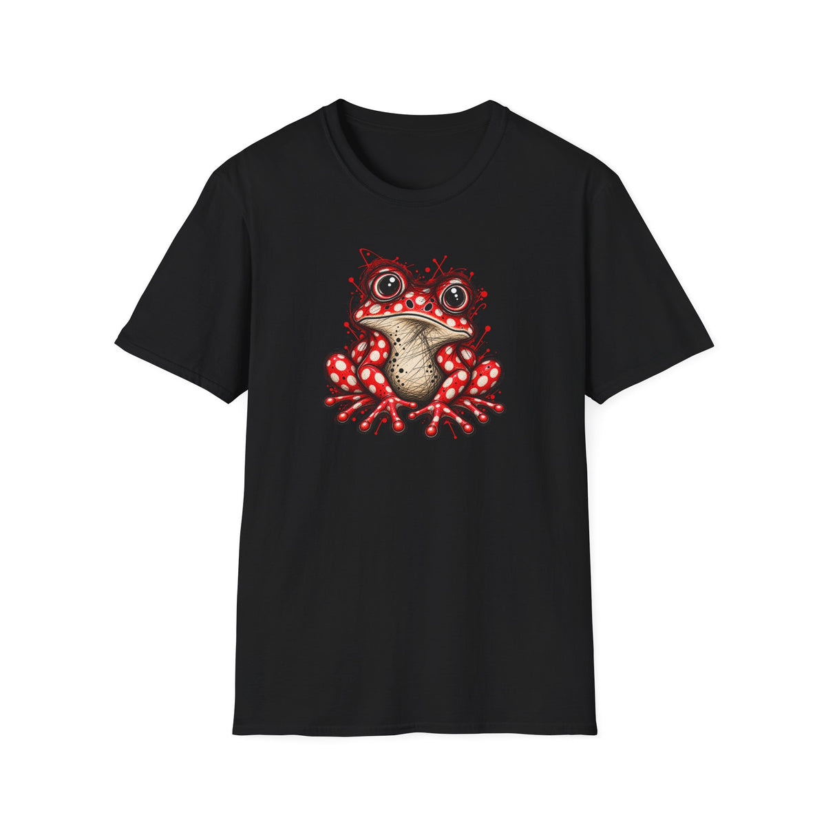 Polka dot Toad Unisex Softstyle T-Shirt