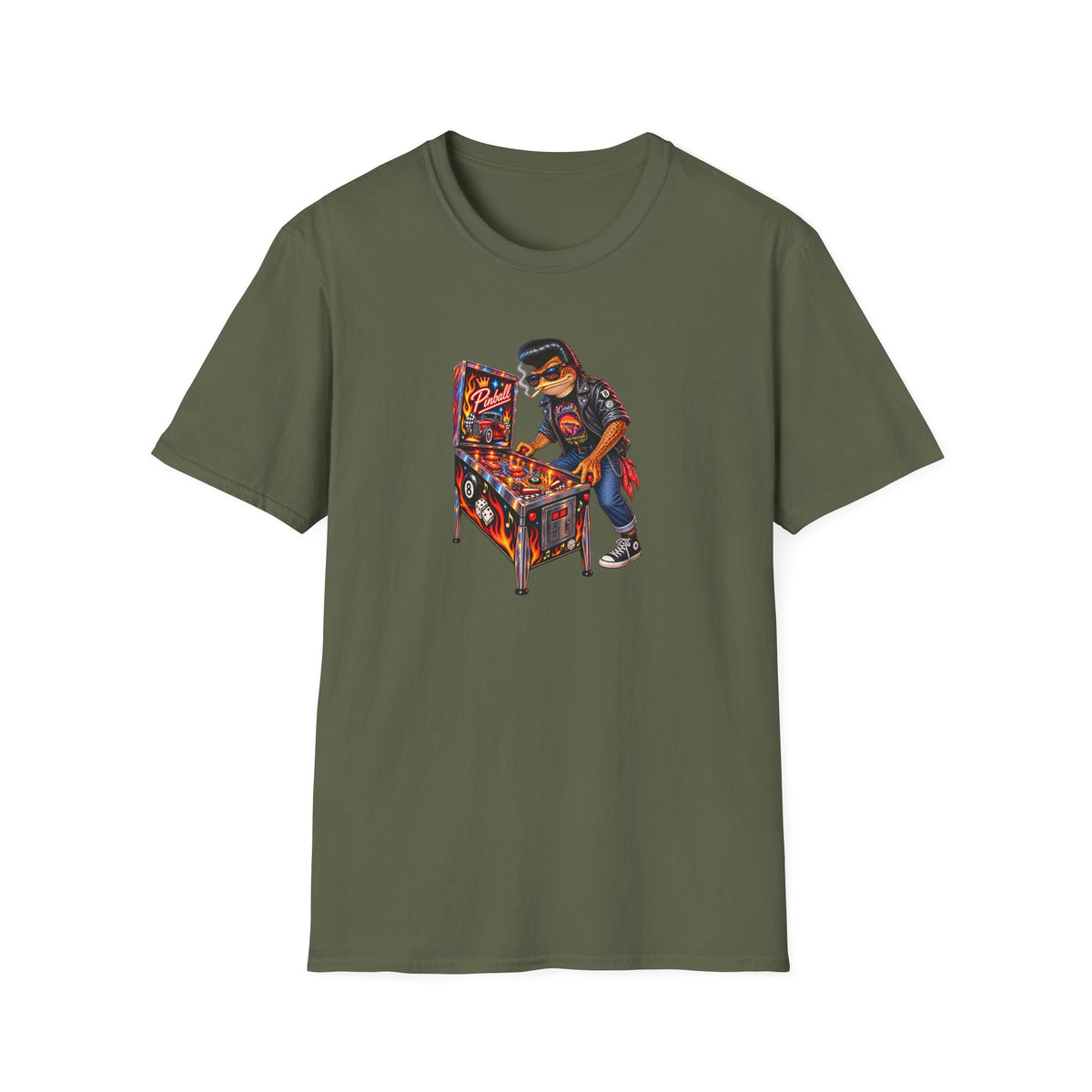Pinball Toad Unisex Softstyle T-Shirt